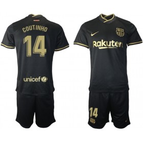 Maillot de Foot FC Barcelone Philippe Coutinho 14 Enfant Exterieur 2020/21